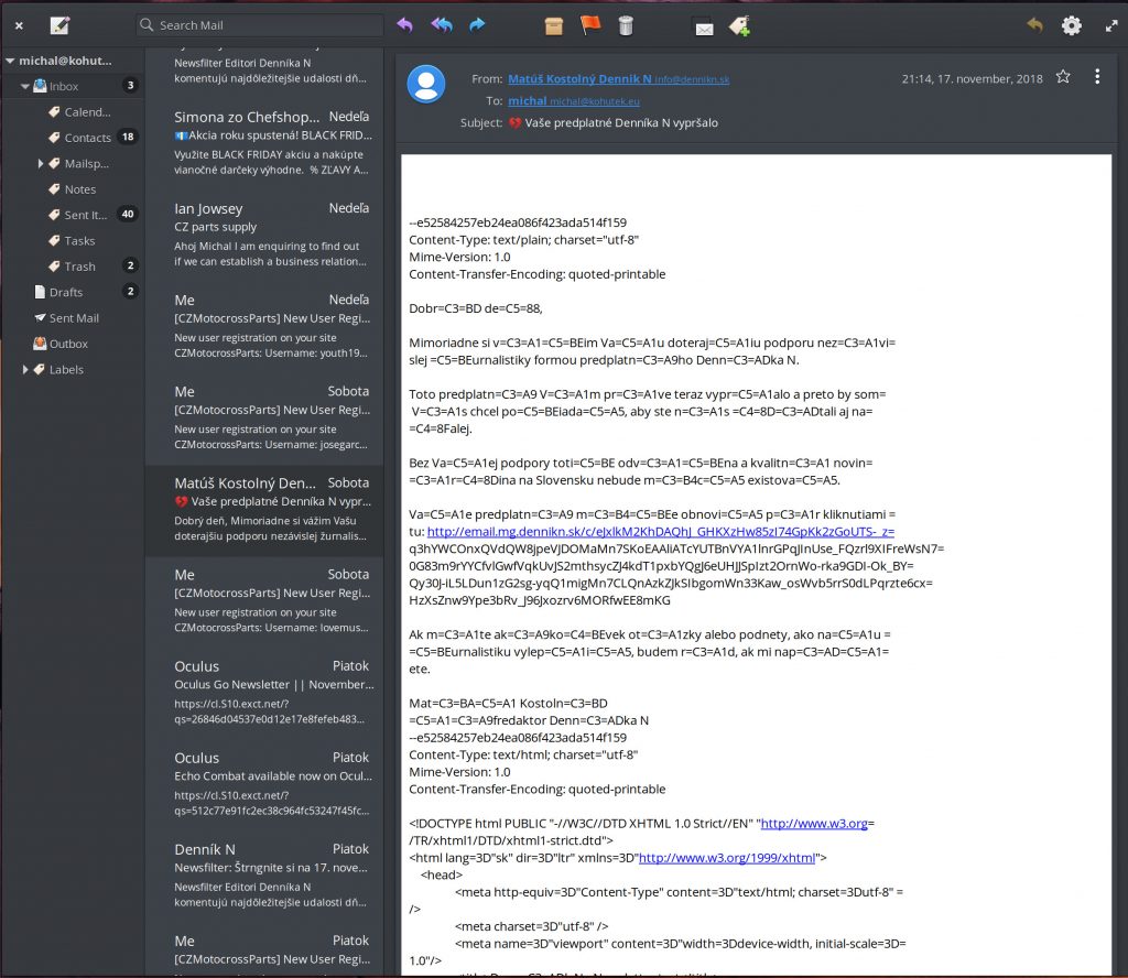 Email client