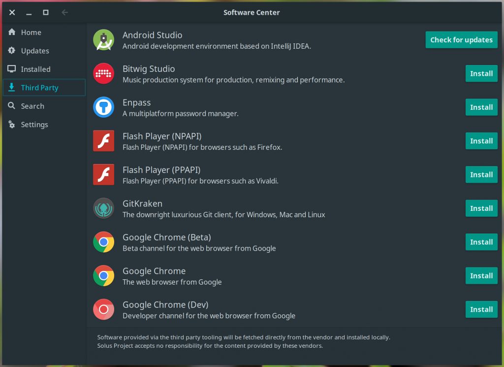 Third Party Apps